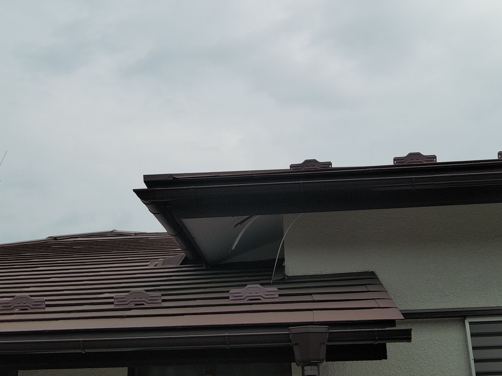 野田市K様　軒天張替工事